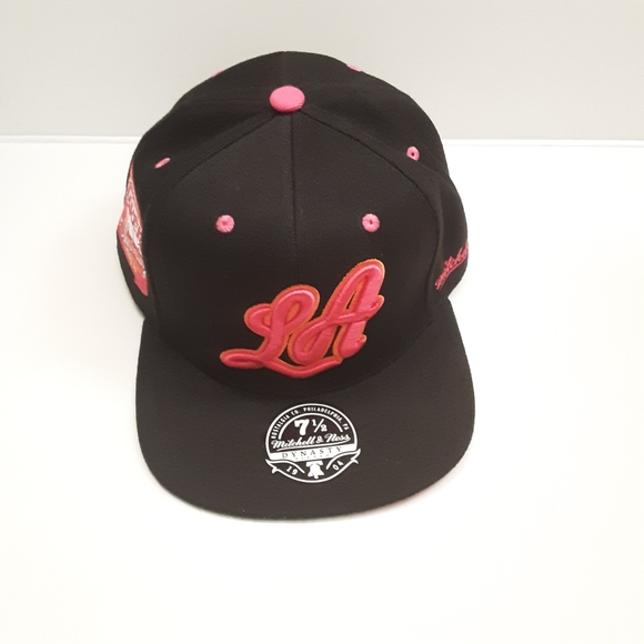 Los Angeles Lakers Mitchell & Ness x Lids 35th Anniversary HWC Fitted Hat - Picture 4 of 9